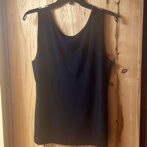 Travelers by Chico’s black tank‎ top sz 1 (Med/8)